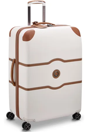 Delsey Chatelet Air 2.0 4 Wheel Large Trolley 76 CM Angora White