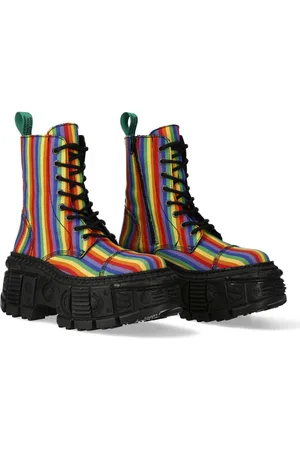 New Rock M-WALL126-V10 - Vegan Plateau Sneakers - 43 Shoes - Zwart