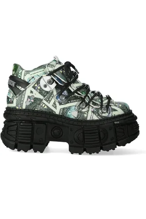 New Rock M-106WALL-C6 Plateau Sneakers - 42 Shoes - Zwart