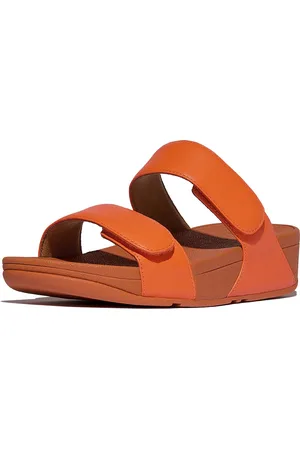 FitFlop Lulu Adjustable Leather Slides