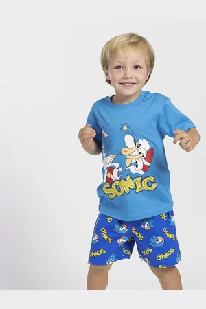Merkloos Pyjama Sonic "Classic" short kids series 12 Jaar