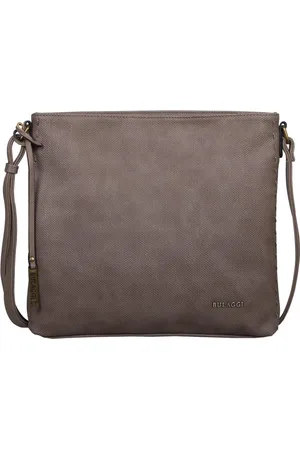 Bulaggi Crossover tas Gerbera voor Dames / Crossbody - - vegan leather / Bruine handtas met verstelbare schouderriem