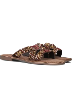 Lazamani Dames Slippers 75.337 Brown