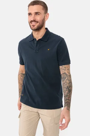 Camel Active Piqué poloshirt van gecertificeerd organic cotton