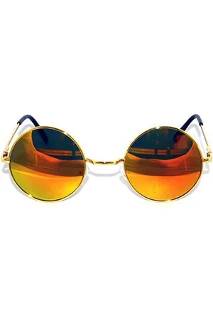 Merkloos Geen merk John Lennon Gold, Rode spiegel lenzen