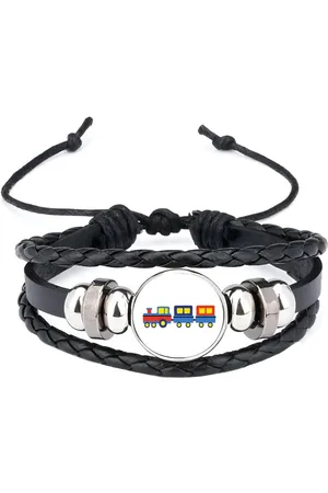 Akyol Trein armband zwart - Treinmachinist - trein liefhebbers - machinist - voertuig