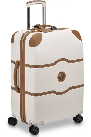 Delsey Chatelet Air 2.0 4 Wheel Medium Trolley 66 CM Angora White