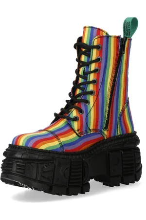 New Rock M-WALL126-V10 - Vegan Plateau Sneakers - 40 Shoes - Zwart