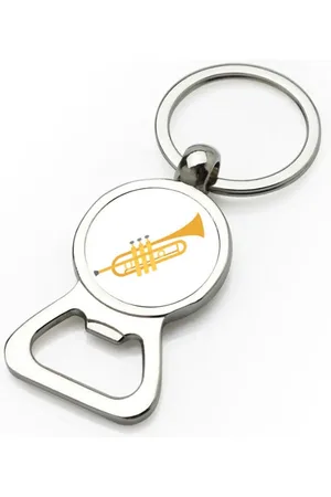 Akyol Trompet flesopener - Muziek - trompettist - instrument - blaasinstrument - muzikanten - 9 bij 3 cm