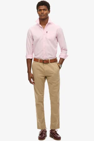 Superdry Officers Slim Chino Broek Beige 36 / 32 Man