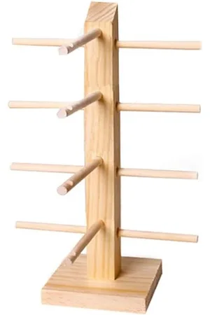 Merkloos Zonnebril Display Houten Brillenhouder Opbergstandaard voor Opslag en Presentatie