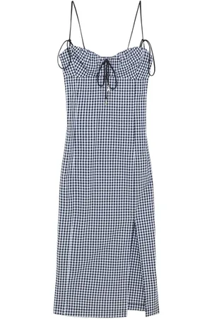 Patrizia Pepe • wit geruite jurk • maat 34 (IT40)