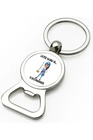 Akyol Later word ik schoonmaker flesopener - Werk - schoonmaaksters - schoonmaakmedewerkers - schoonmaker - schoonmaakster - schoonmaker - huisvrouw - werk - schoonmaakploeg - cadeau voor je schoonmaakster - 9 bij 3 cm