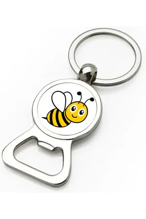 Akyol Bijen flesopener - Bij - dieren liefhebbers - insecten - dieren - 9 bij 3 cm