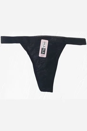 Merkloos String doorschijnend one size