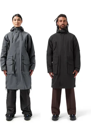 Maium Regenjas Unisex Winter Parka Rock Grey-XS
