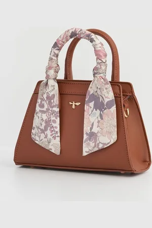 Fable England - Deco Blooms Small Tan Tote