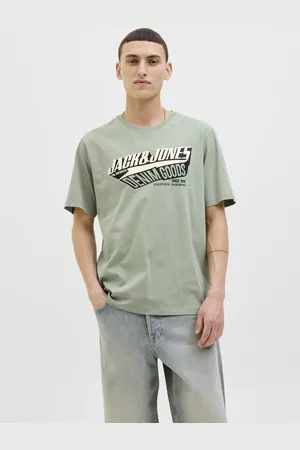 JACK & JONES JACK&JONES - JJELOGO TEE SS O-NECK 2 COL AW25 SN - Heren - T-shirts