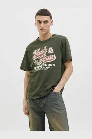 JACK & JONES JACK&JONES - JJELOGO TEE SS O-NECK 2 COL AW25 SN - Heren - T-shirts