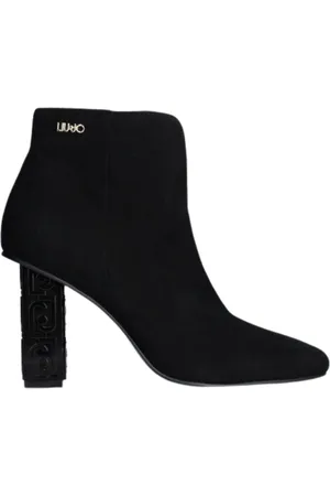 Liu Jo Jennifer 05 Dames Enkellaarsjes Suede - Zwart