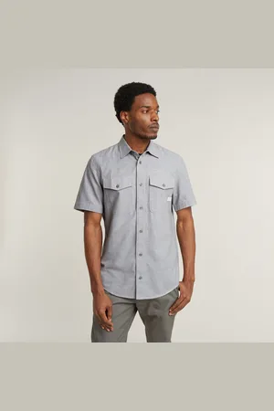 G-Star Marine slim shirt s\s - Heren - Shirts