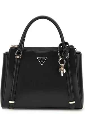 Guess Handtas Schoudertas Daryna 2 Compartment Satchel Zwart