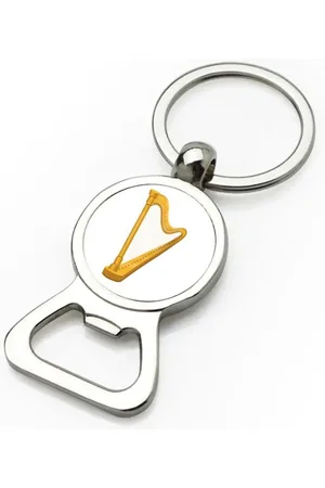 Akyol Harp flesopener - Muziek - muzikanten - instrument - snaarinstrument - muzikanten - 9 bij 3 cm