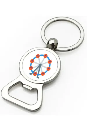 Akyol Reuzenrad flesopener - Kind - pretpark gangers - attractie - pretpark - cadeau - 9 bij 3 cm