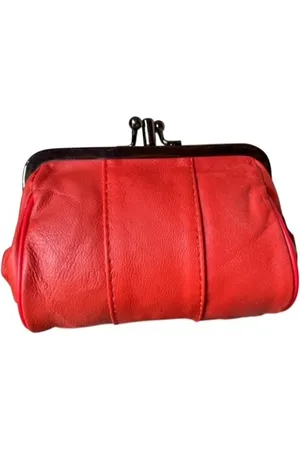 Dugros Oma beurs portemonnee met knip, rood