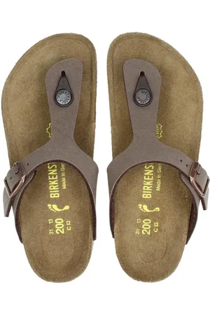 Birkenstock Gizeh Smal Kinderen Slippers - Mocha