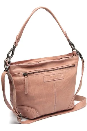 Chesterfield Leren Schoudertas Vintage Rose Lucy