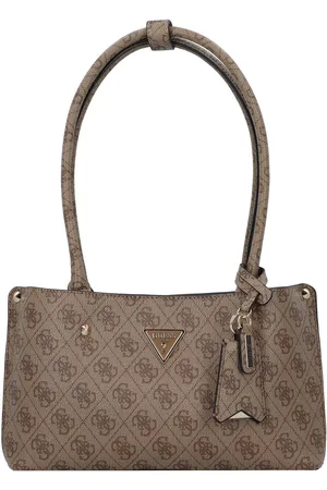 Guess Schoudertas Meridian Shoulder Satchel Bag Antraciet