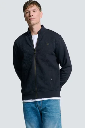 No Excess Mannen Sweater Met Rits XL