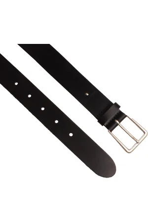 LEGEND Dames - Leren Riem - Zwart - 85 cm