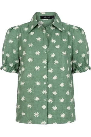 Ydence Blouse Blouse Vivienne Hss2523 041 Green Dames
