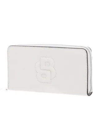 HUGO BOSS Portemonnee Anett Ziparound Wallet Crème