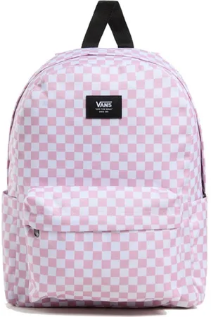 Vans Old Skool Grom Check Kids Rugzak Coral/White