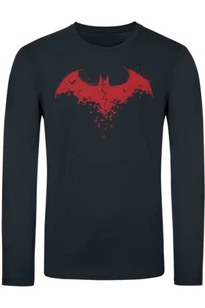 Batman Logo Shirt met lange mouwen M Heren