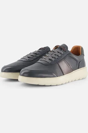 Ambitious Hover Sneakers zwart Leer