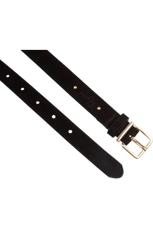 LEGEND Dames - Leren Riem - Zwart - 95 cm