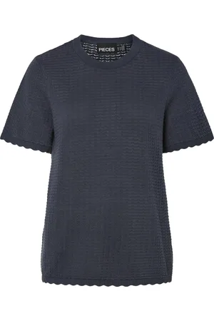 Pieces® PCSCOUT SS O-NECK KNIT BC - Meisjes - Gebreide truien