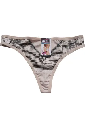 Merkloos String rits patroon S/M