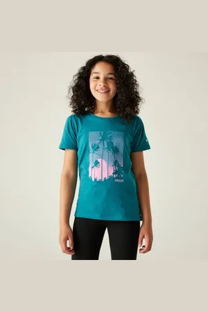 Regatta T-shirt Korte Mouwen Hiking Kinderen