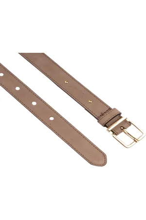 LEGEND Dames - Leren Riem - Taupe - 80 cm