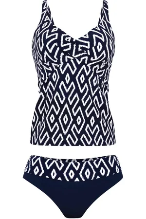 Anita Dames tankini set Tribal Monotones