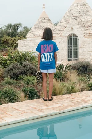 Colourful rebel Beach Days Boxy Tee - Dames - T-shirts