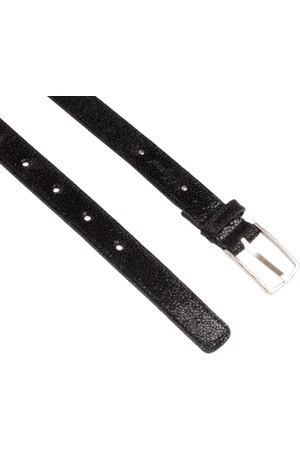 LEGEND Dames - Leren Riem - Zwart - 85 cm
