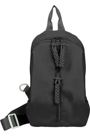 Merkloos Dames Crossbody Bag met 3-laags ritsvak, borsttas en sling bag - Lichtgewicht met verstelbare gevoerde riem