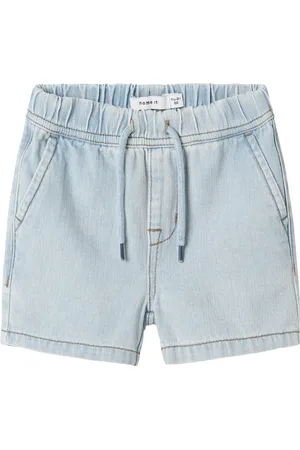 NAME IT NMMRYAN JOG DNM L SHORTS 3350-BT H - Jongens - Bermuda shorts