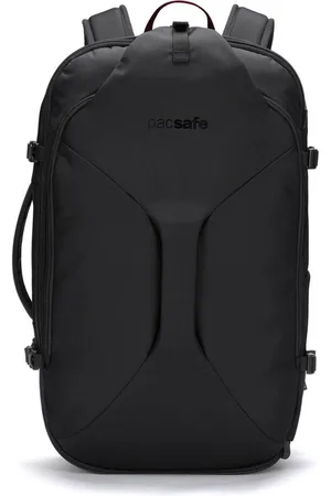 Pacsafe Carry-On Travel Pack - 45L - Reistas met Laptopvak - RFID-Bescherming Rugzak - Diefstalbeveiliging Rugzak - Handbagage Rugzak - Zwart